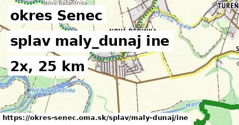 okres Senec Splav maly-dunaj iná