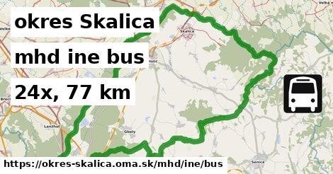 okres Skalica Doprava iná bus