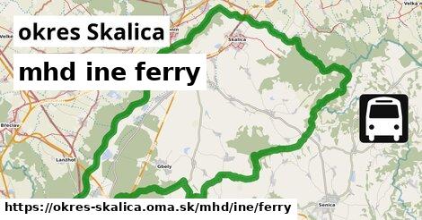 okres Skalica Doprava iná ferry