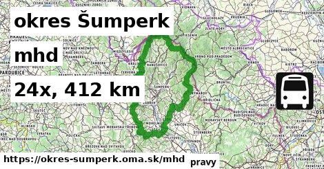 okres Šumperk Doprava  