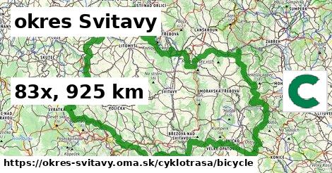 okres Svitavy Cyklotrasy bicycle 