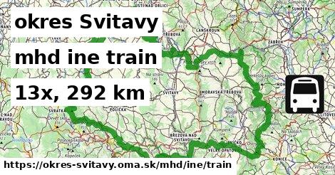 okres Svitavy Doprava iná train