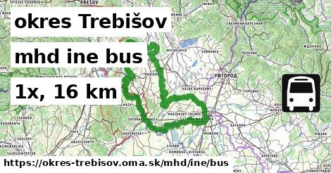 okres Trebišov Doprava iná bus