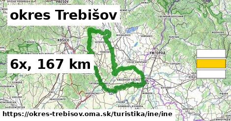 okres Trebišov Turistické trasy iná iná