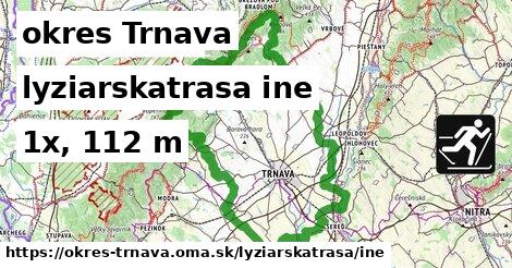 okres Trnava Lyžiarske trasy iná 