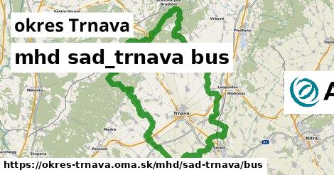 okres Trnava Doprava sad-trnava bus