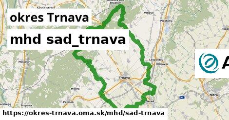 okres Trnava Doprava sad-trnava 