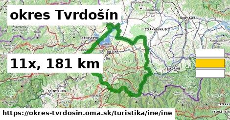 okres Tvrdošín Turistické trasy iná iná