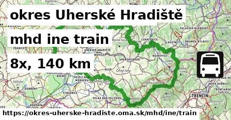 okres Uherské Hradiště Doprava iná train