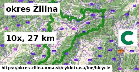 okres Žilina Cyklotrasy iná bicycle