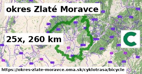 okres Zlaté Moravce Cyklotrasy bicycle 