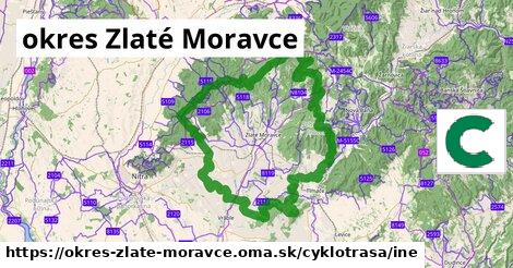 okres Zlaté Moravce Cyklotrasy iná 