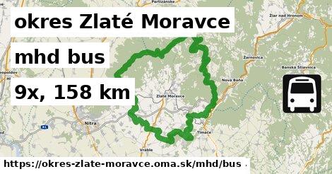 okres Zlaté Moravce Doprava bus 