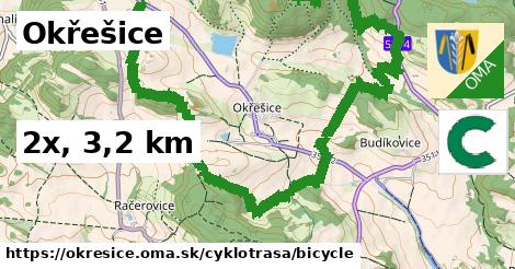 Okřešice Cyklotrasy bicycle 