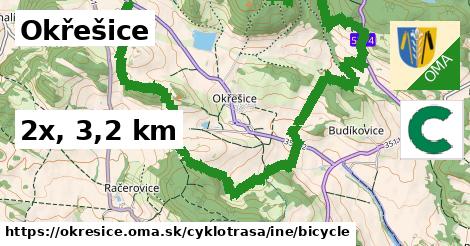 Okřešice Cyklotrasy iná bicycle