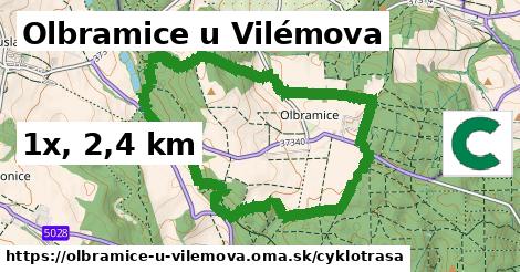 Olbramice u Vilémova Cyklotrasy  