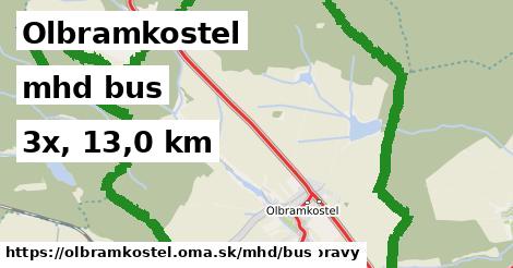 Olbramkostel Doprava bus 