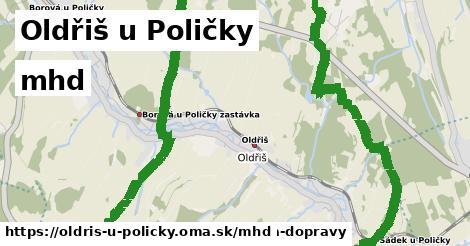 Oldřiš u Poličky Doprava  
