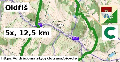 Oldřiš Cyklotrasy bicycle 