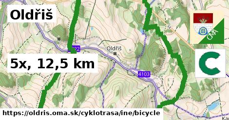 Oldřiš Cyklotrasy iná bicycle
