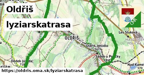 Oldřiš Lyžiarske trasy  