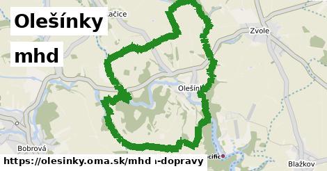 Olešínky Doprava  