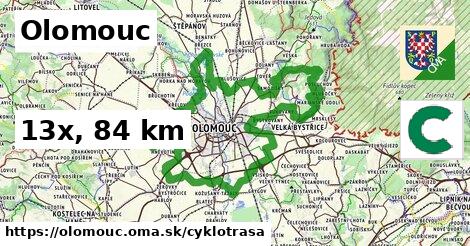 Olomouc Cyklotrasy  
