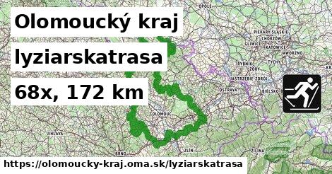 Olomoucký kraj Lyžiarske trasy  