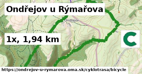 Ondřejov u Rýmařova Cyklotrasy bicycle 