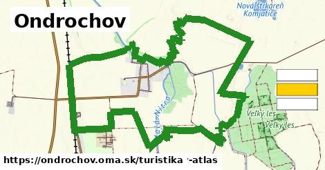 Ondrochov Turistické trasy  