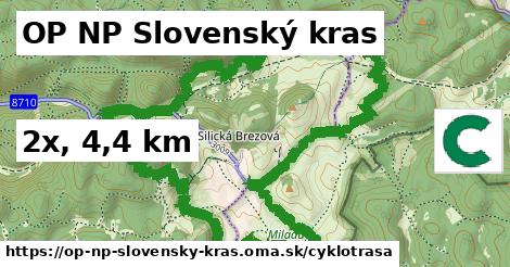 OP NP Slovenský kras Cyklotrasy  