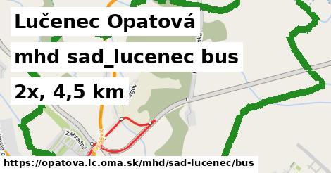 Lučenec Opatová Doprava sad-lucenec bus