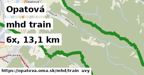 Opatová Doprava train 