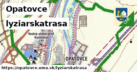 Opatovce Lyžiarske trasy  