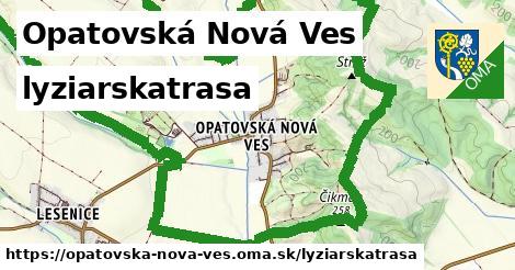 Opatovská Nová Ves Lyžiarske trasy  