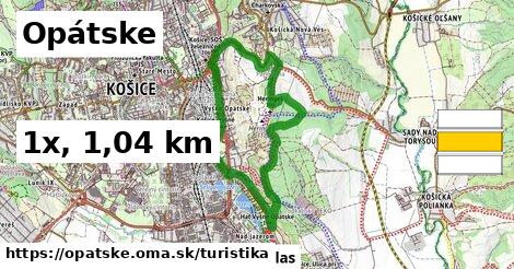 Opátske Turistické trasy  