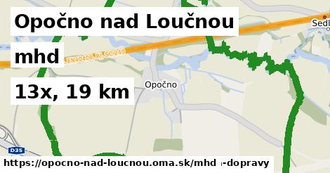 Opočno nad Loučnou Doprava  