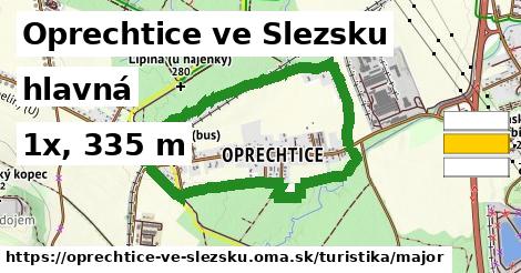 Oprechtice ve Slezsku Turistické trasy hlavná 
