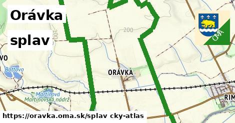 Orávka Splav  