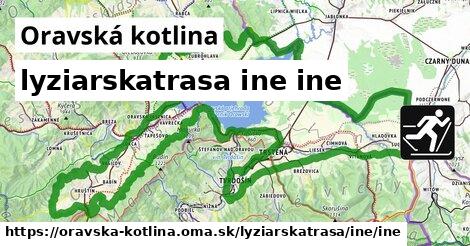 Oravská kotlina Lyžiarske trasy iná iná