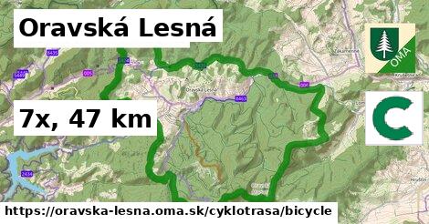 Oravská Lesná Cyklotrasy bicycle 