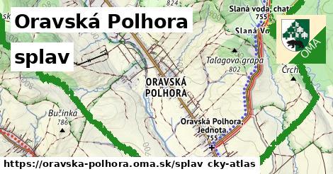 Oravská Polhora Splav  