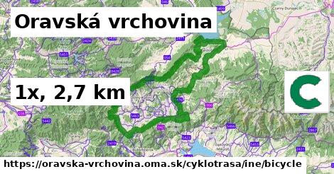 Oravská vrchovina Cyklotrasy iná bicycle