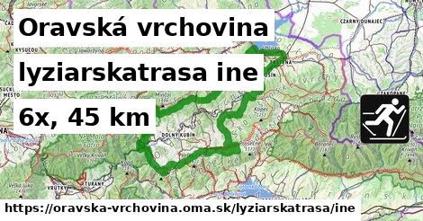 Oravská vrchovina Lyžiarske trasy iná 