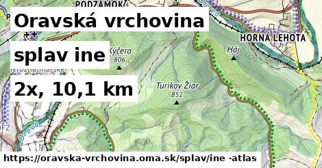 Oravská vrchovina Splav iná 