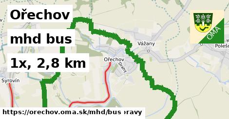 Ořechov Doprava bus 