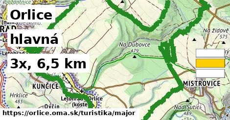 Orlice Turistické trasy hlavná 