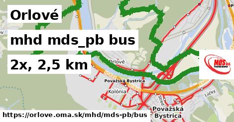 Orlové Doprava mds-pb bus