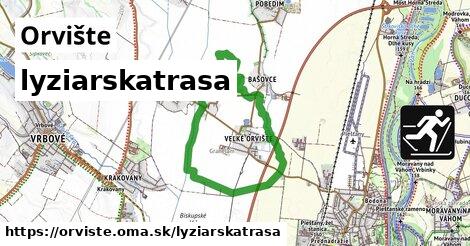 Orvište Lyžiarske trasy  
