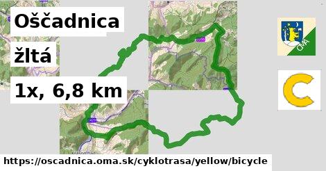 Oščadnica Cyklotrasy žltá bicycle